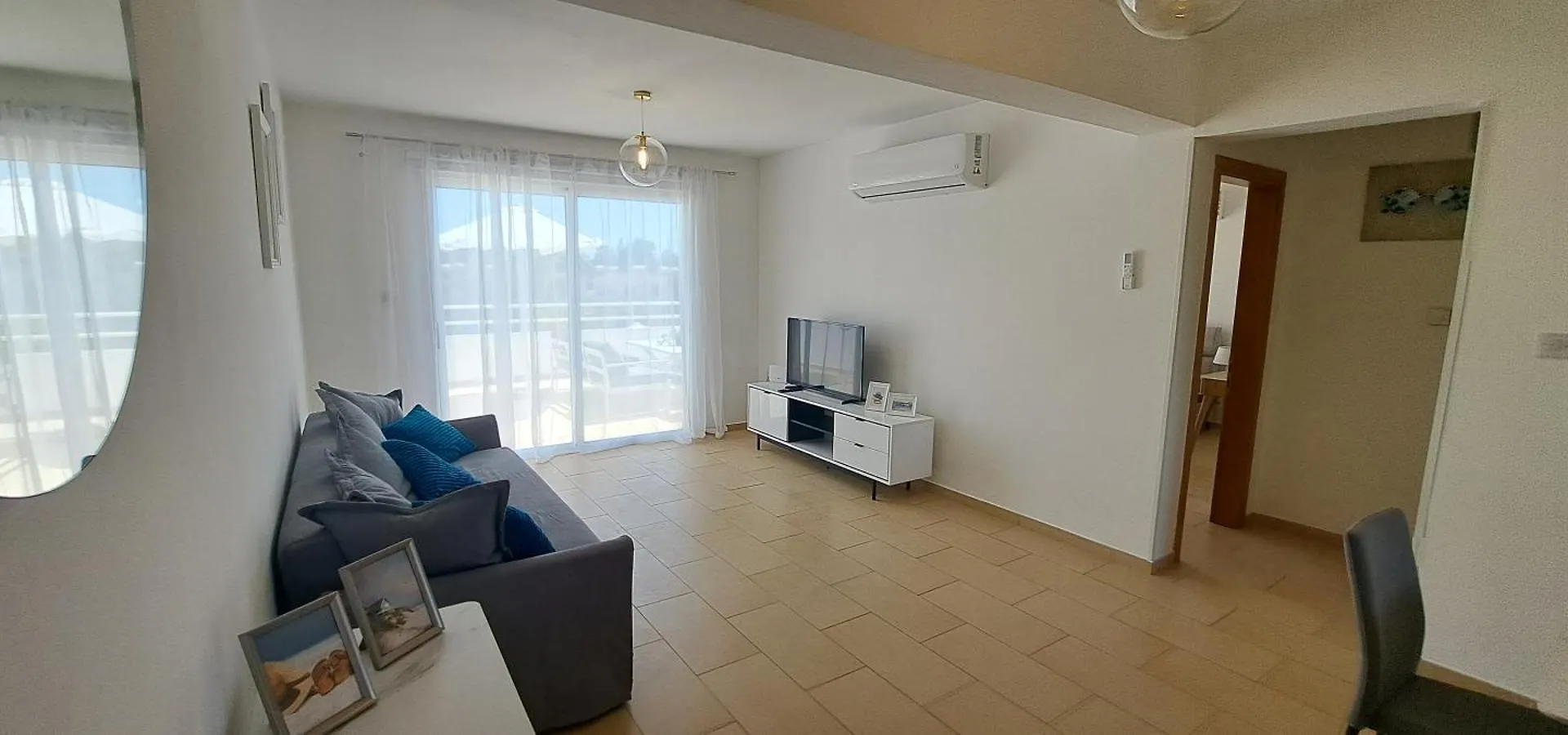Nissi 3 Pool View 2 Bedroom Apartment With Large Veranda 圣纳帕